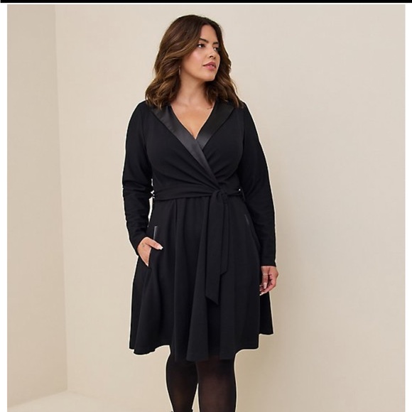 torrid Dresses & Skirts - Torrid Mini Tuxedo Dress